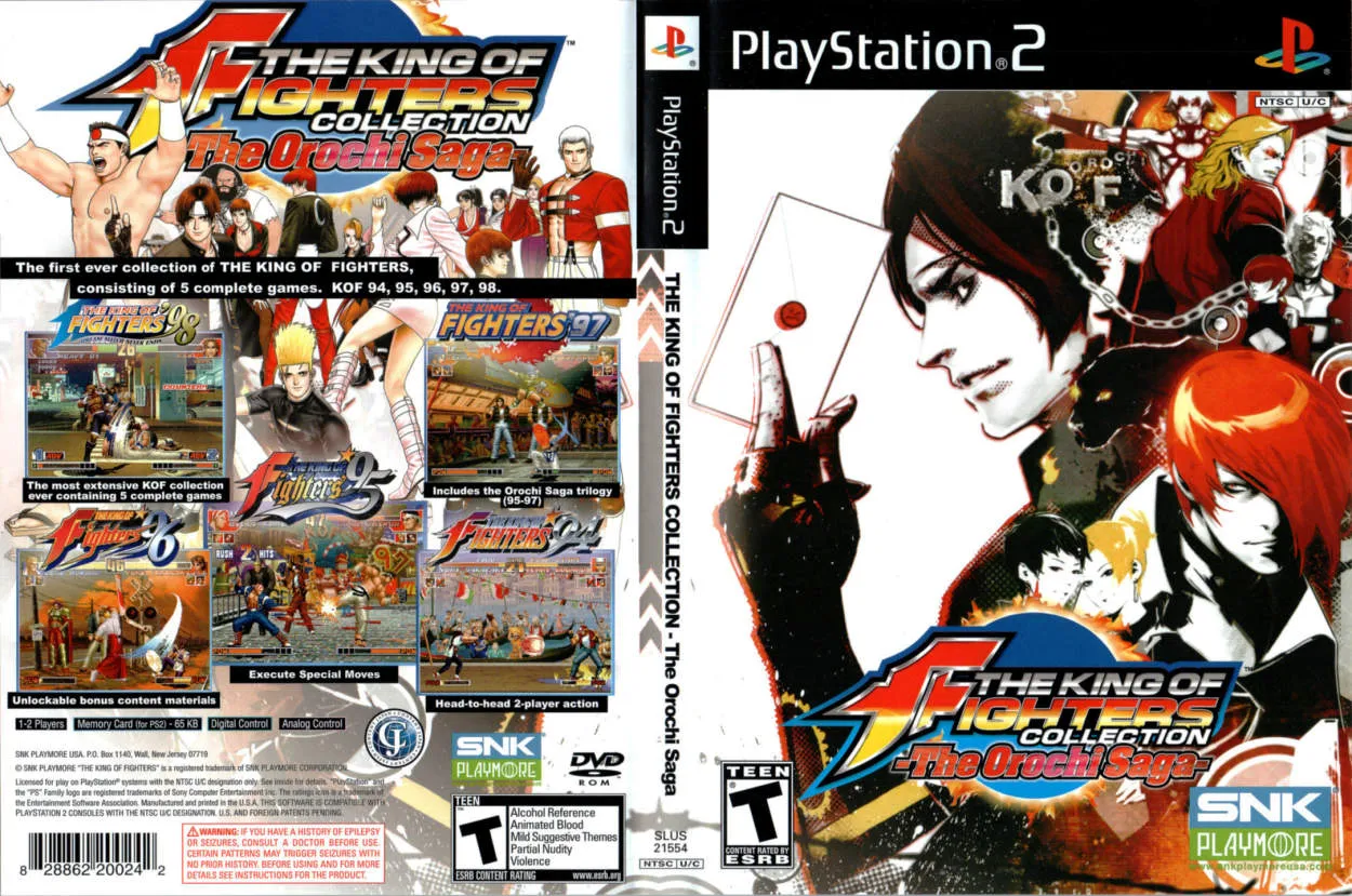Download King of Fighters Collection - The Orochi Saga, The (Europe ...